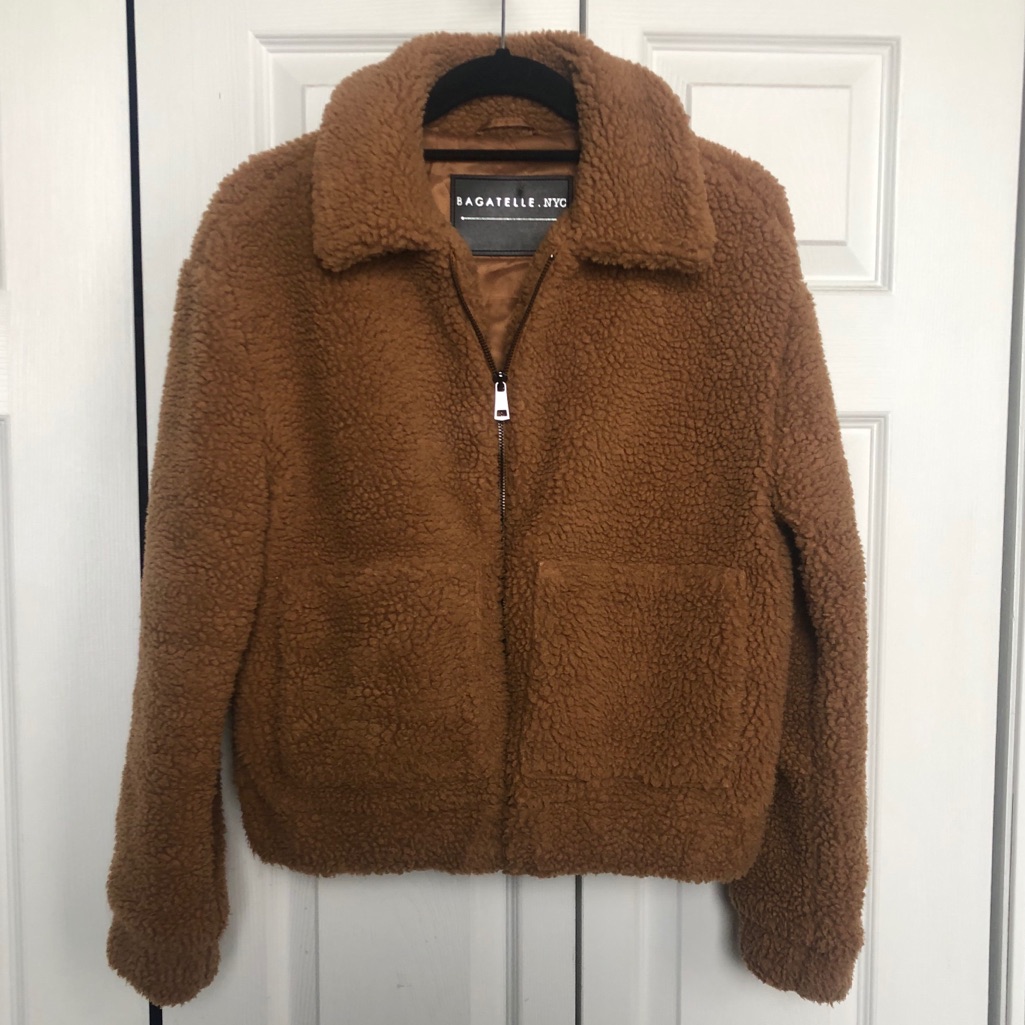 Chestnut Teddybear Jacket